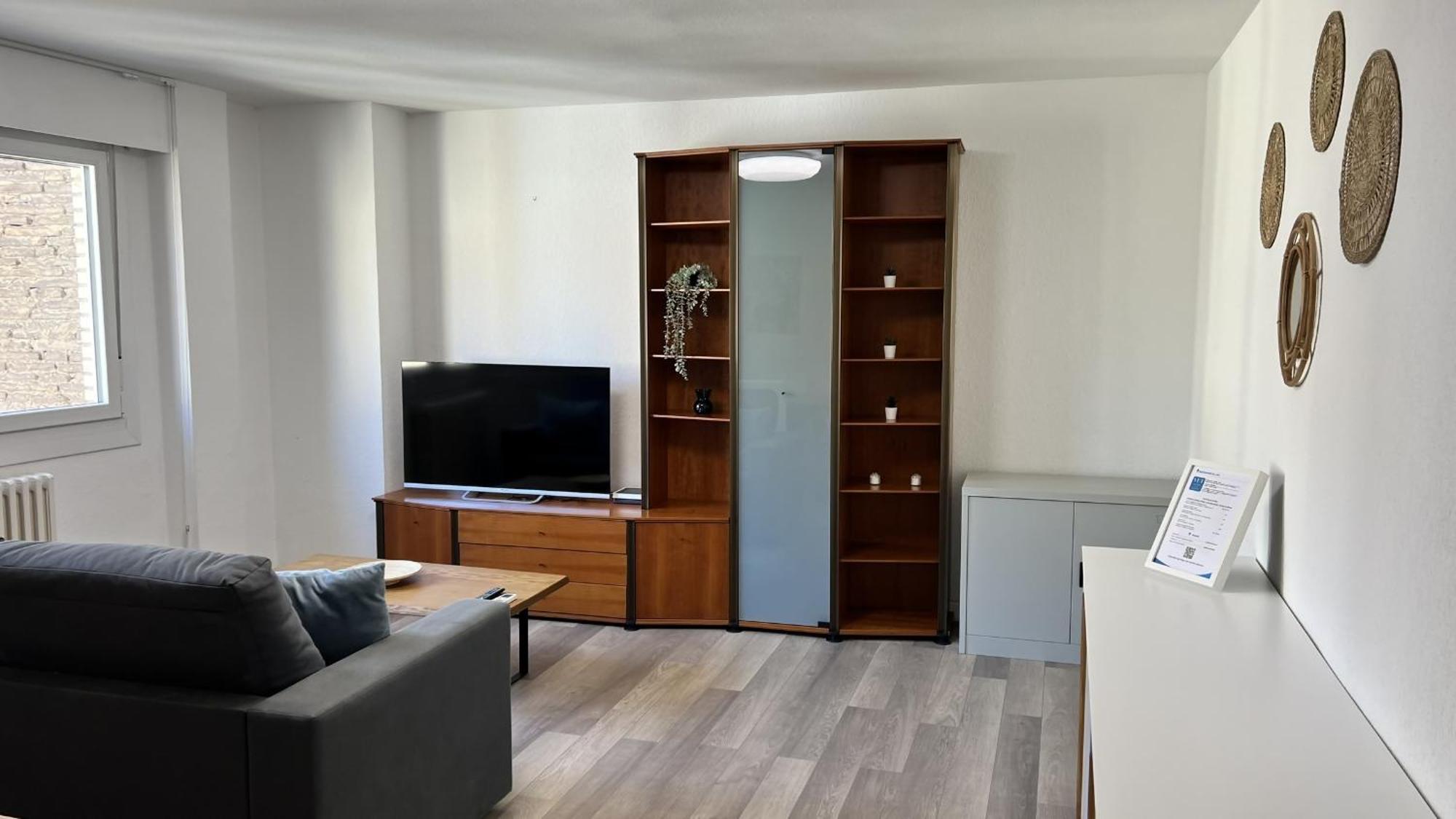 Apartamenticos Plaza Del Pilar III Saragoça Exterior foto
